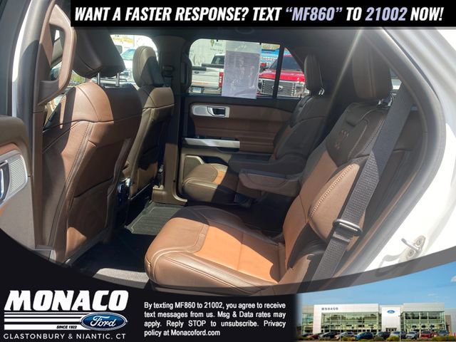 Certified 2021 Ford Explorer King Ranch w/ Premium Technology Package AWD/4WD image 13