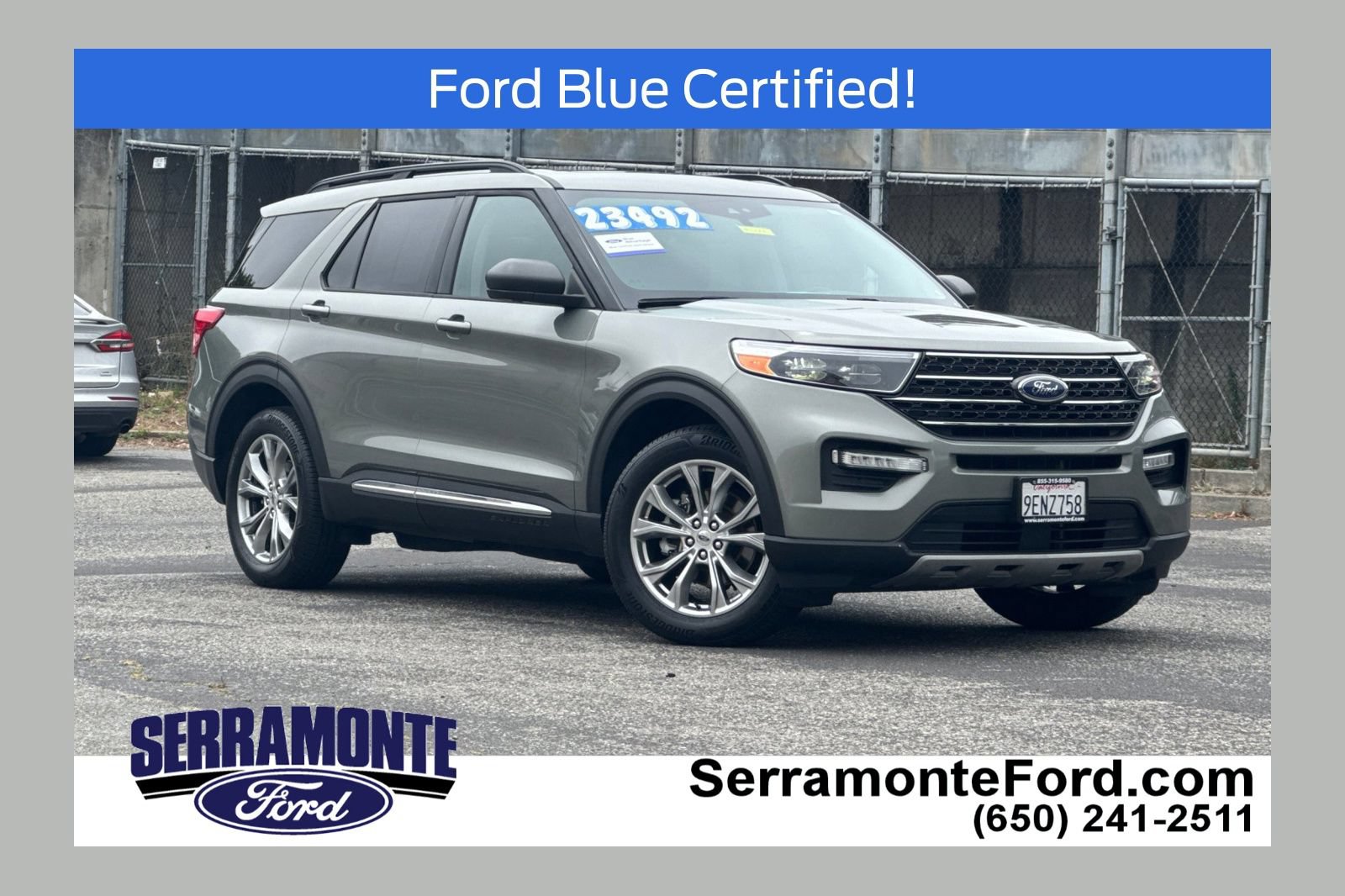 Certified 2020 Ford Explorer XLT w/ Equipment Group 202A