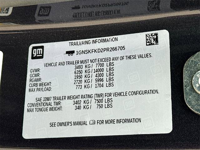 Used 2023 Chevrolet Suburban Premier image 24