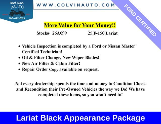 Certified 2025 Ford F150 Lariat AWD/4WD image 2
