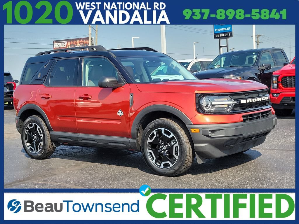 Certified 2023 Ford Bronco Sport Outer Banks w/ Tech Package