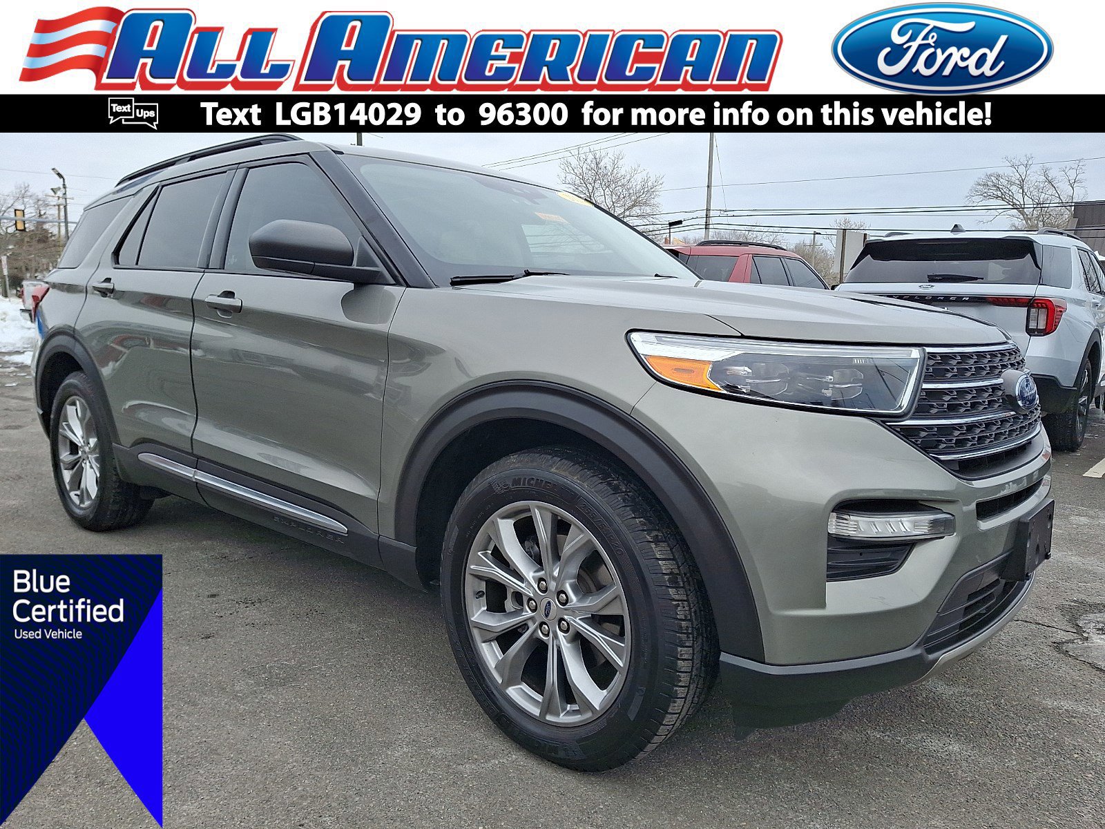 Certified 2020 Ford Explorer XLT w/ Equipment Group 202A