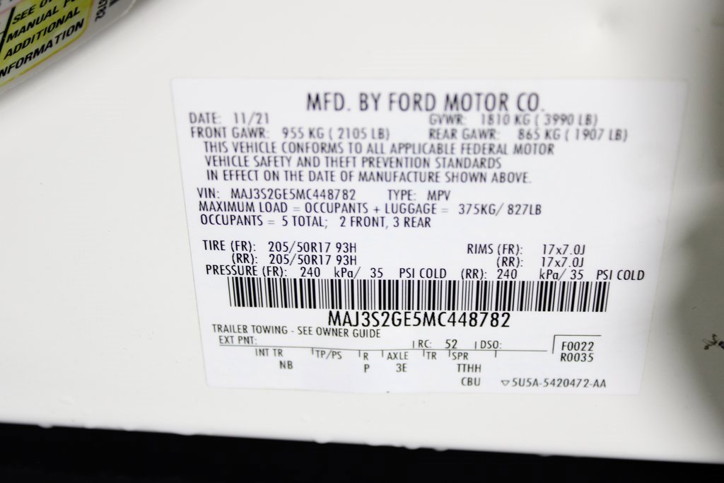 Certified 2021 Ford EcoSport SE w/ SE Appearance Package image 24