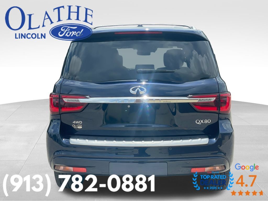 Used 2022 INFINITI QX80 Sensory w/ Cargo Package AWD/4WD image 4