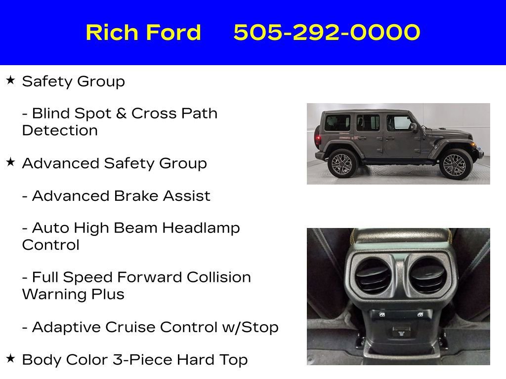 Used 2023 Jeep Wrangler Unlimited Sahara AWD/4WD image 28