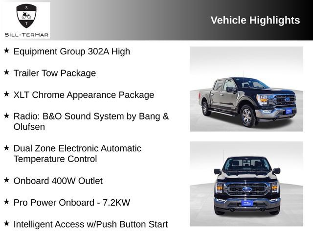 Certified 2023 Ford F150 XLT w/ Equipment Group 302A High image 10