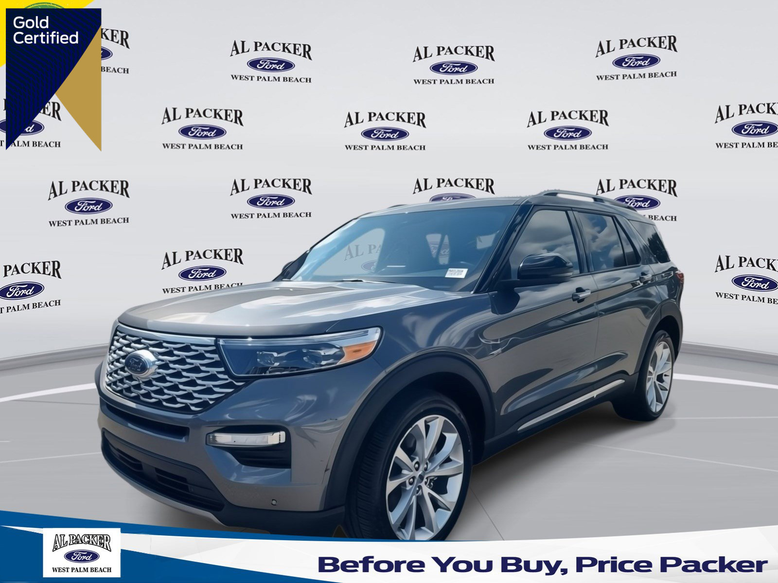 Certified 2023 Ford Explorer Platinum w/ Technology Package