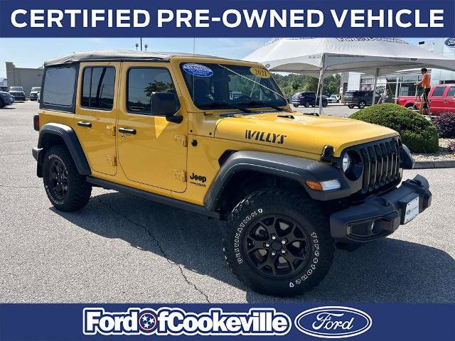 Used 2021 Jeep Wrangler Unlimited Sport AWD/4WD image 2
