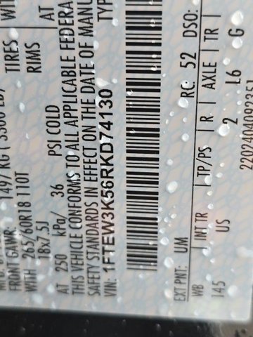 Certified 2024 Ford F150 XLT w/ Mobile Office Package RWD image 6