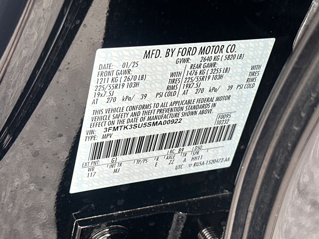Certified 2025 Ford Mustang Mach-E Premium AWD/4WD image 35