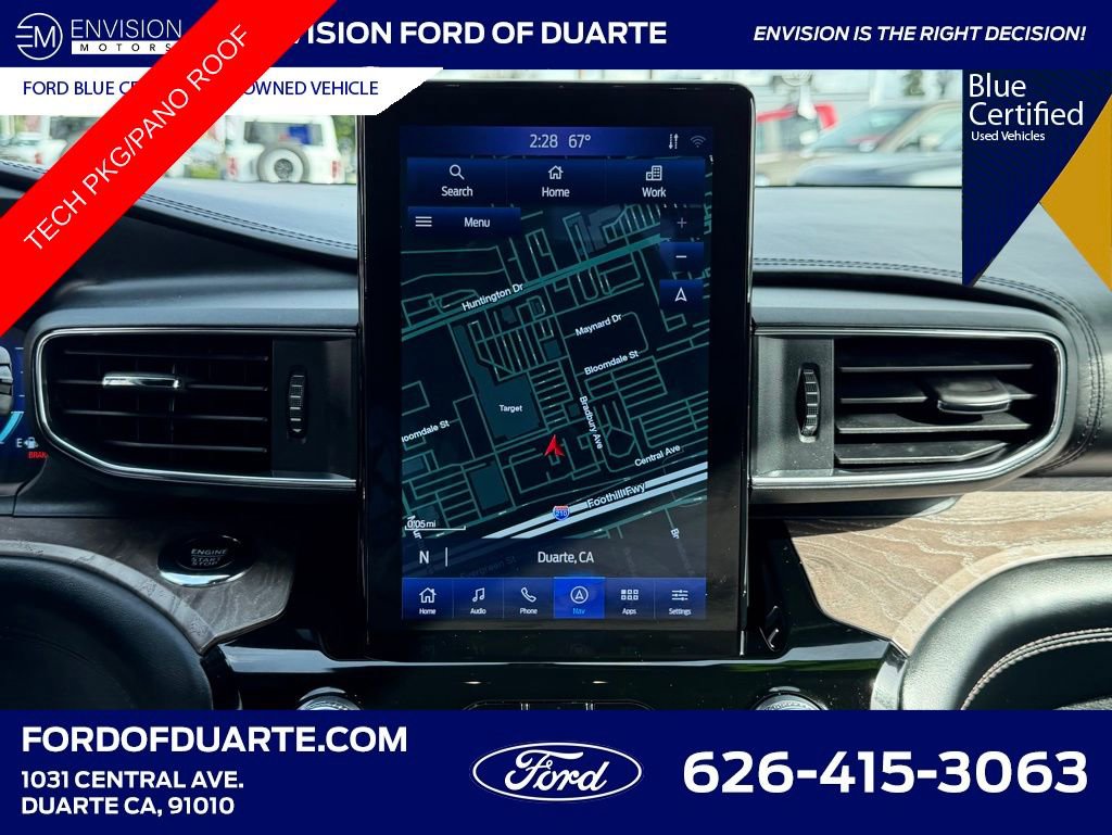 Certified 2023 Ford Explorer Platinum w/ Technology Package AWD/4WD image 24