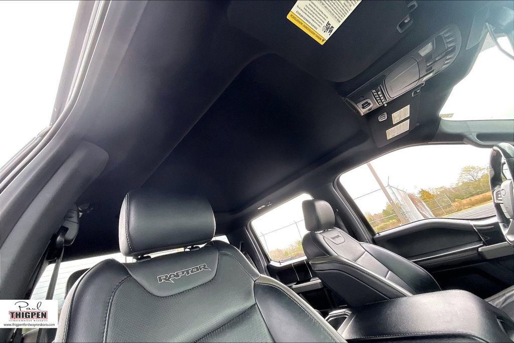 Certified 2018 Ford F150 Raptor w/ Equipment Group 802A Luxury image 22