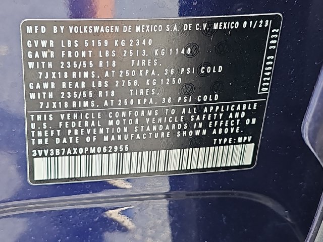 Used 2023 Volkswagen Tiguan SE FWD image 40
