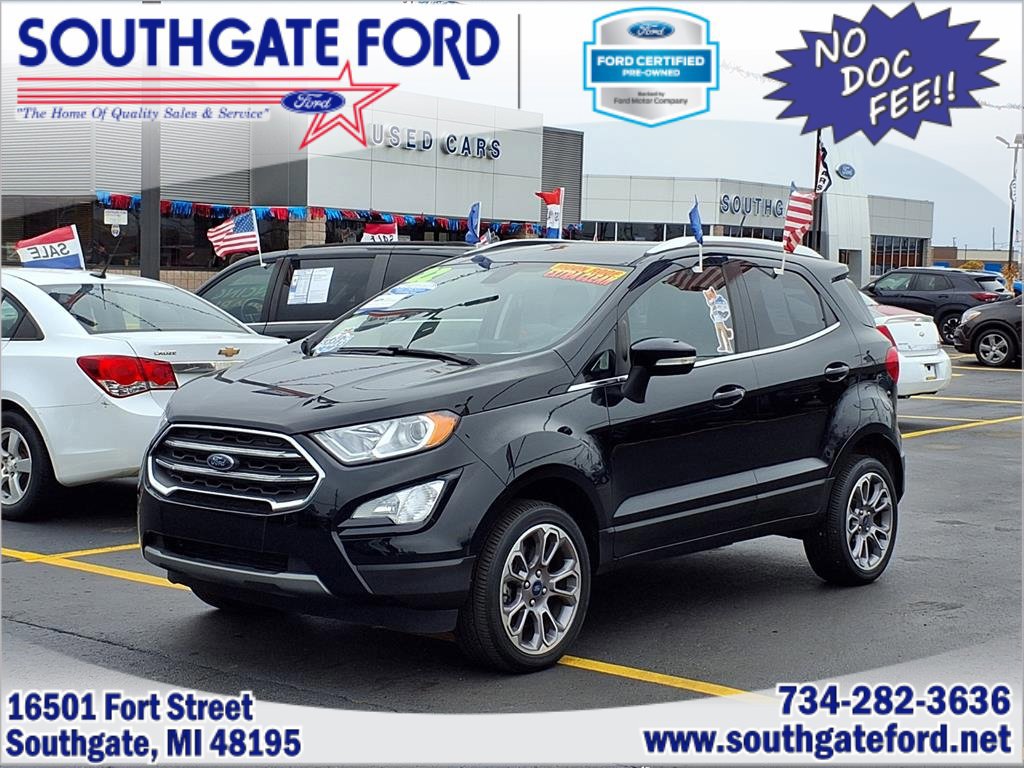 Certified 2022 Ford EcoSport Titanium