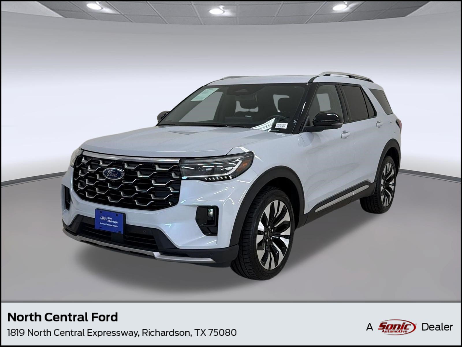 Certified 2025 Ford Explorer Platinum w/ LUX Leather Package