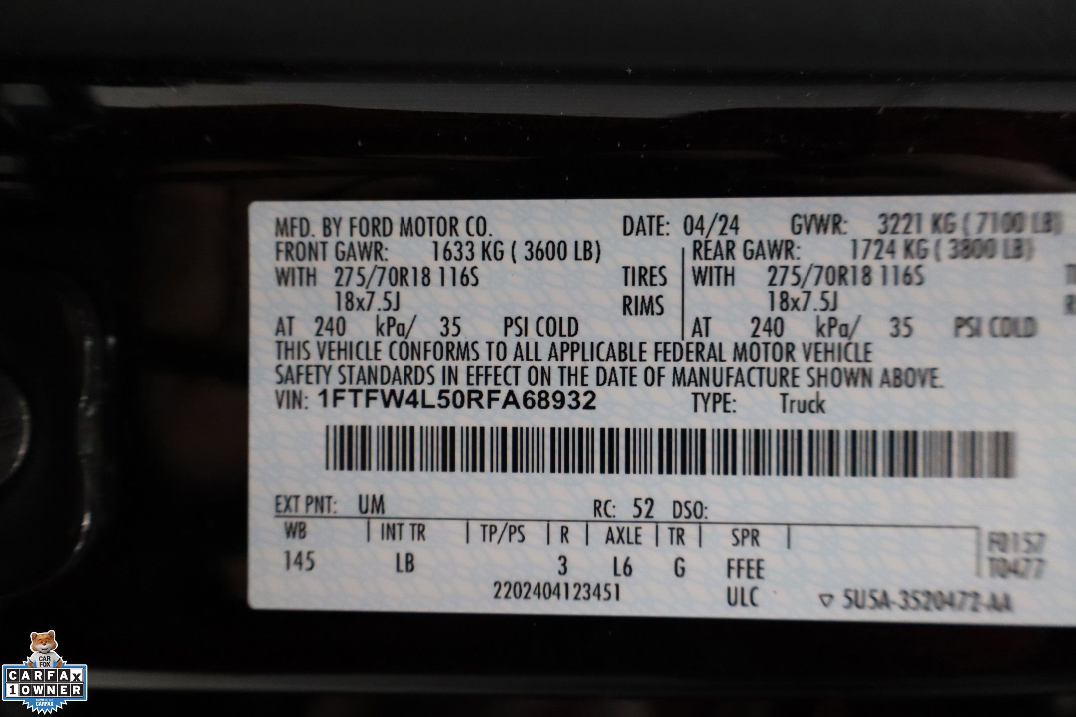 Certified 2024 Ford F150 Tremor image 29