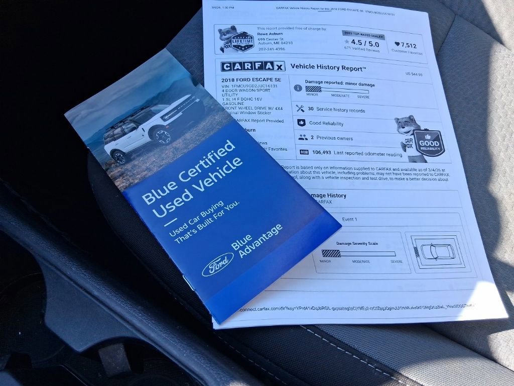 Certified 2018 Ford Escape SE image 29