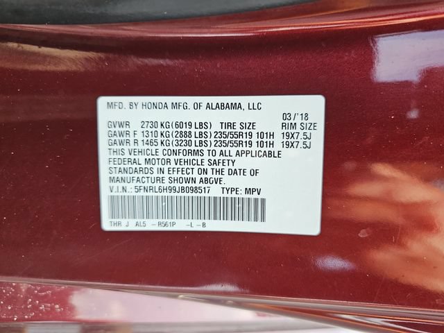 Used 2018 Honda Odyssey Elite image 39