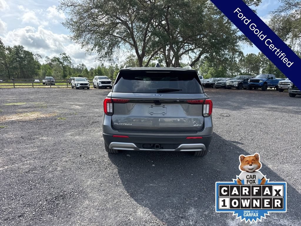 Certified 2025 Ford Explorer Platinum w/ LUX Leather Package AWD/4WD image 5