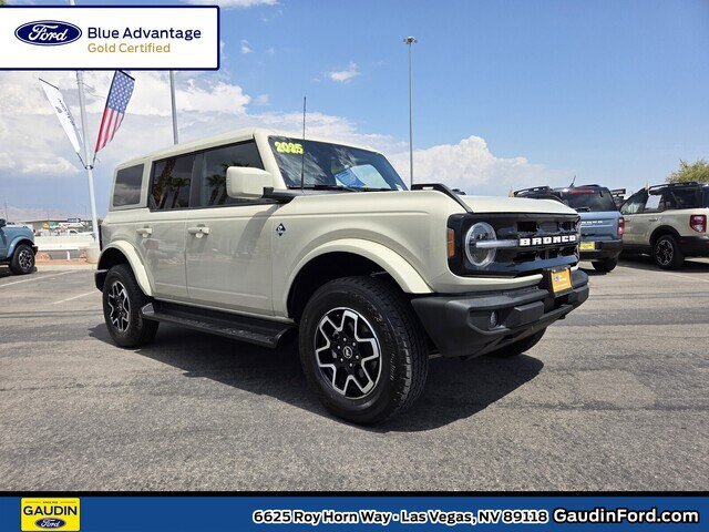 Certified 2025 Ford Bronco Outer Banks