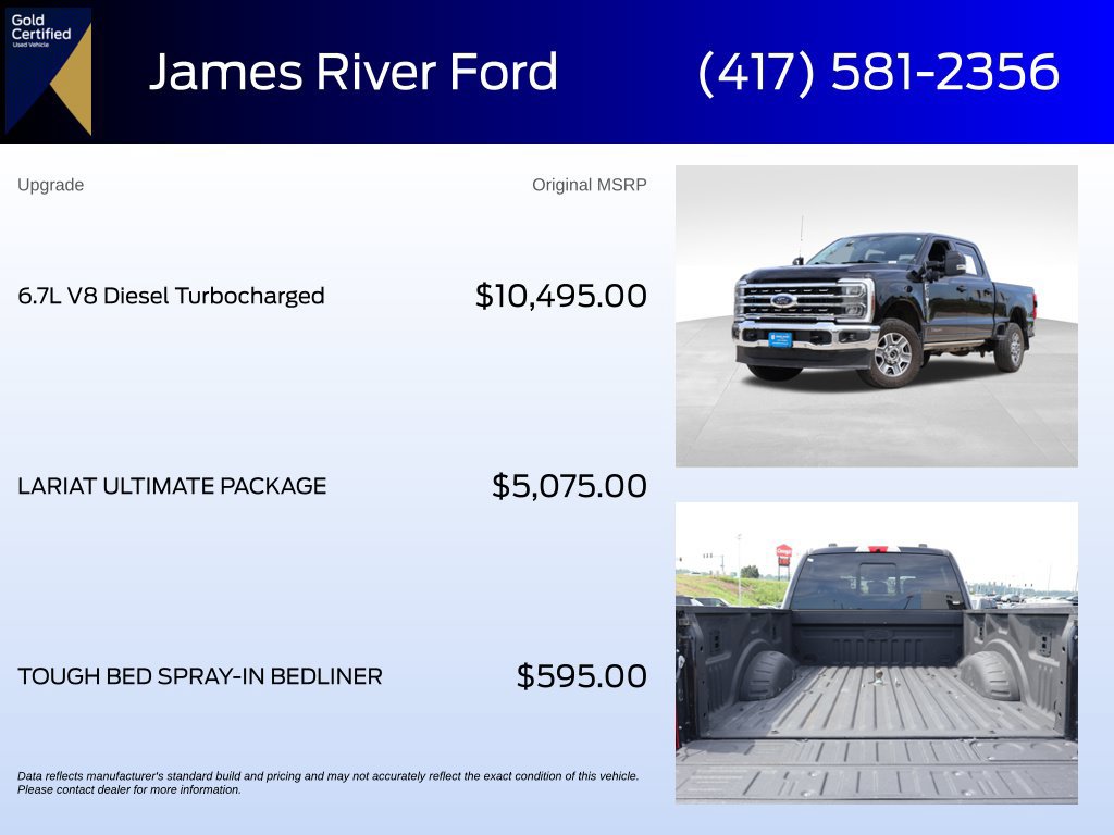Certified 2024 Ford F250 Lariat w/ Lariat Ultimate Package AWD/4WD image 6