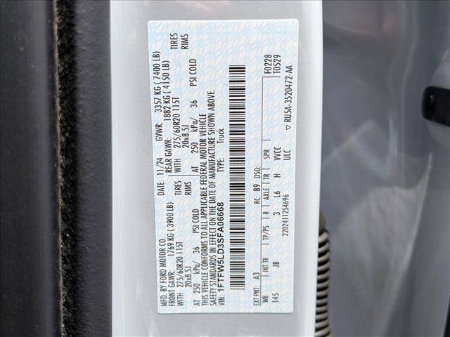 Certified 2025 Ford F150 Lariat w/ Equipment Group 501A Mid AWD/4WD image 23