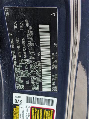 Used 2022 Toyota Sienna XLE AWD/4WD image 26