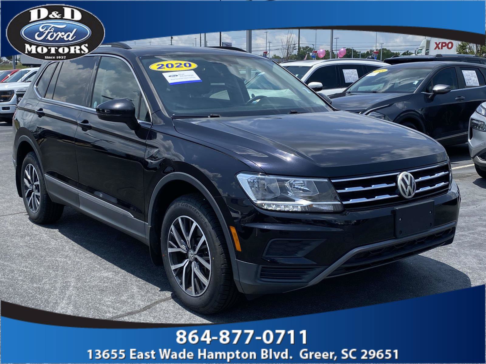 Used 2020 Volkswagen Tiguan SE FWD image 1