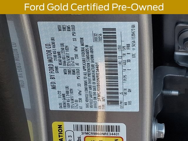 Certified 2022 Ford Bronco Sport Big Bend w/ Convenience Package AWD/4WD image 34