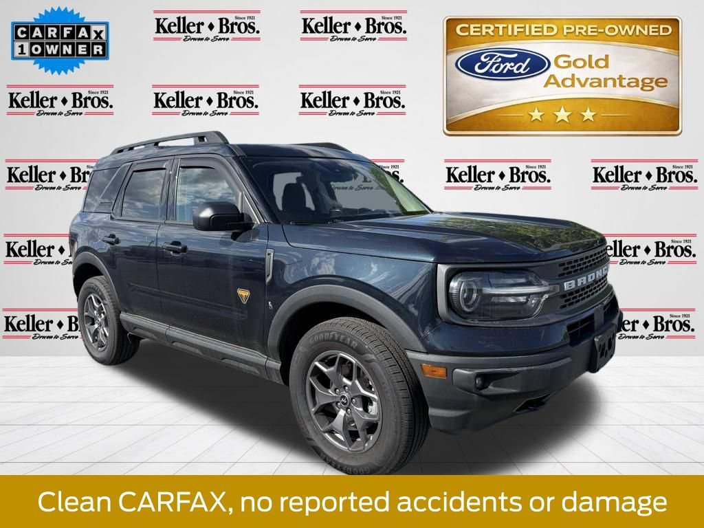 Certified 2023 Ford Bronco Sport Badlands w/ Premium Package
