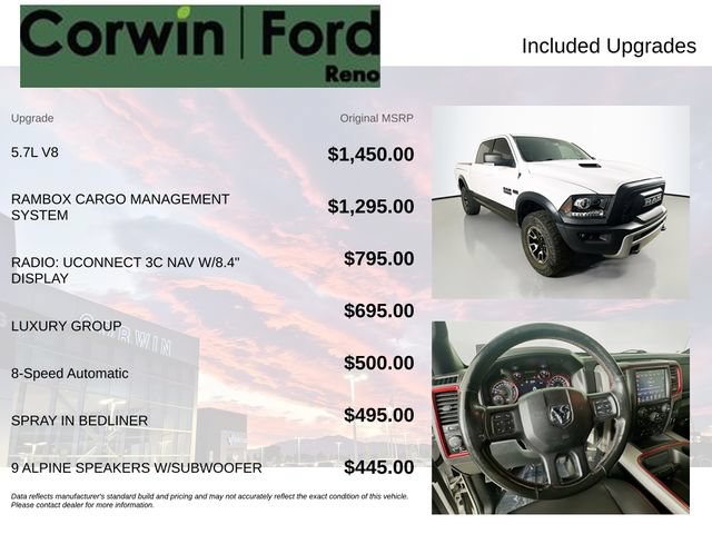 Used 2017 RAM 1500 Rebel w/ Luxury Group AWD/4WD image 3