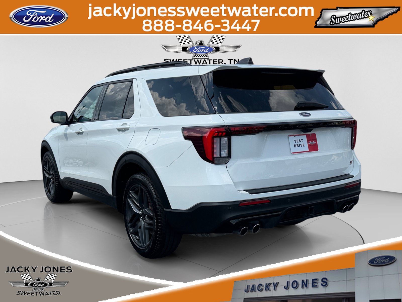 Certified 2025 Ford Explorer ST w/ Sun And Sound Package AWD/4WD image 3