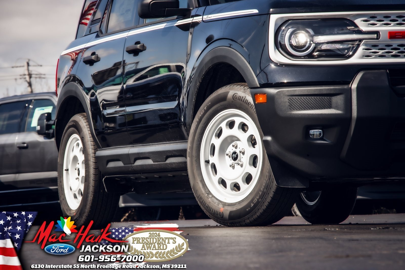 Certified 2025 Ford Bronco Sport Heritage w/ Convenience Package AWD/4WD image 2