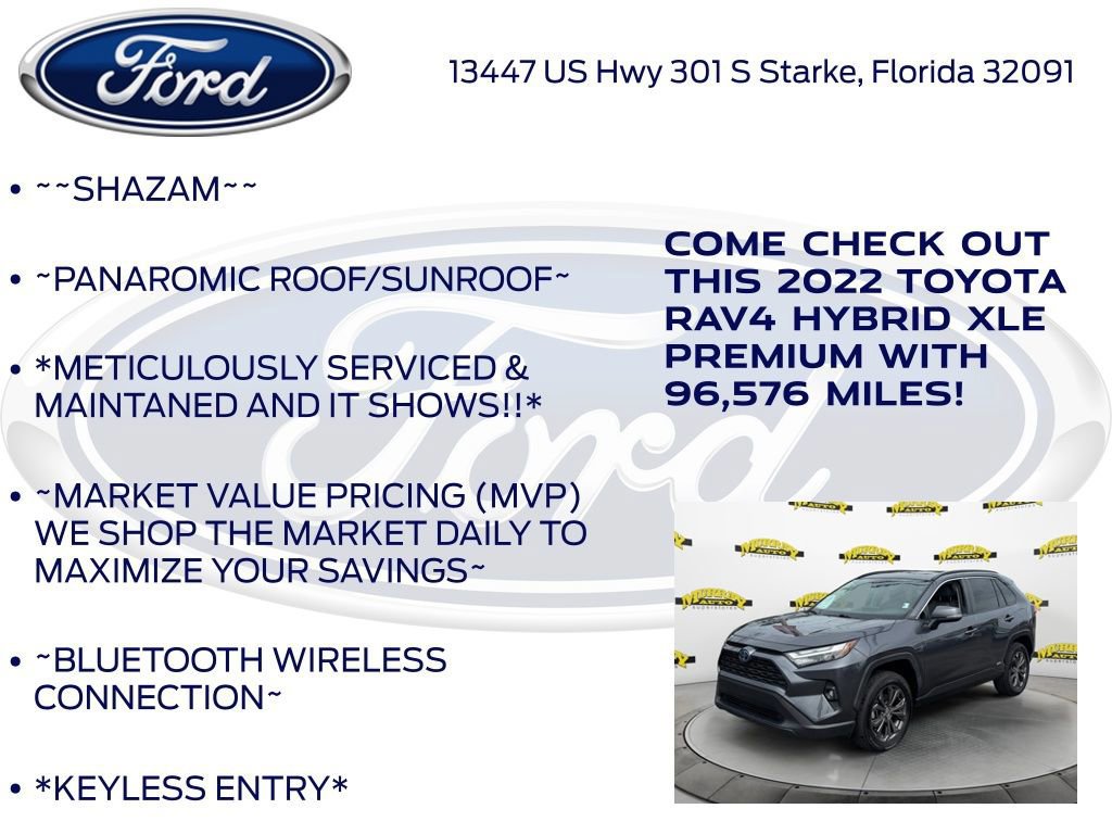 Used 2022 Toyota RAV4 XLE Premium AWD/4WD image 10