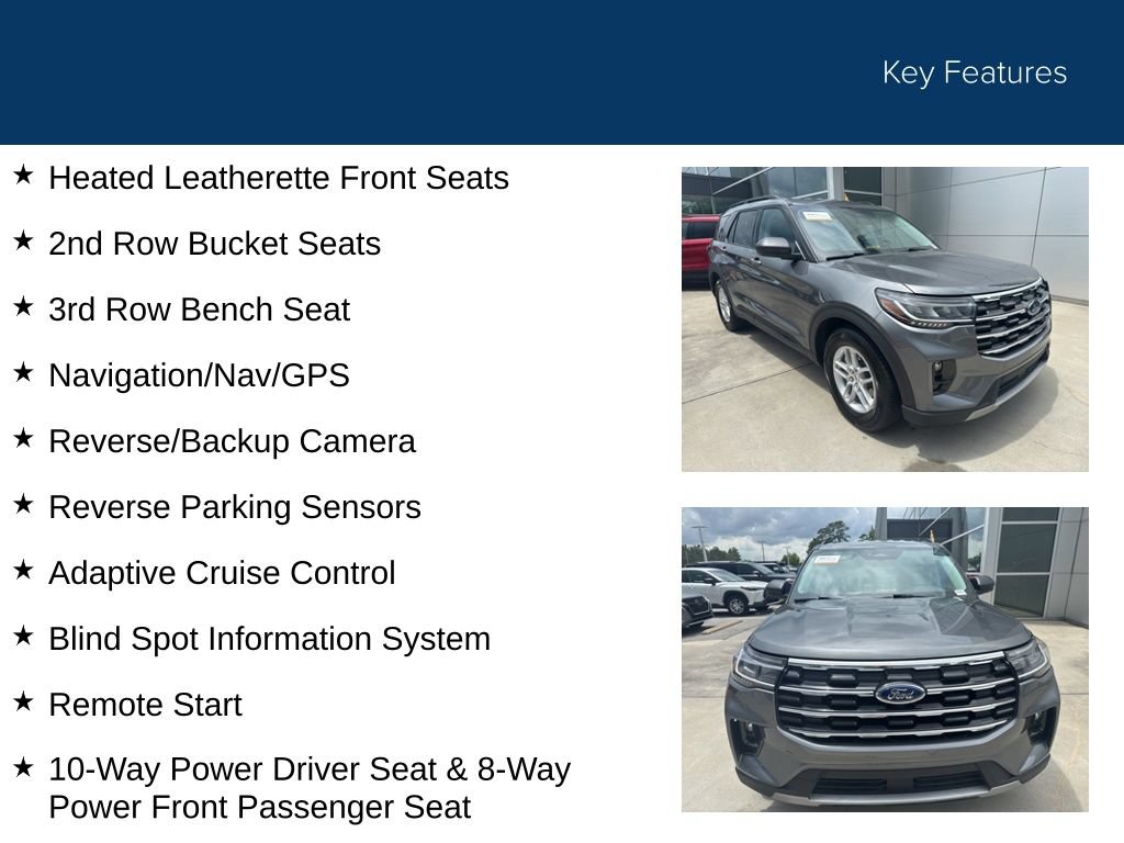 Certified 2026 Ford Explorer Active w/ Active Comfort Package RWD image 29