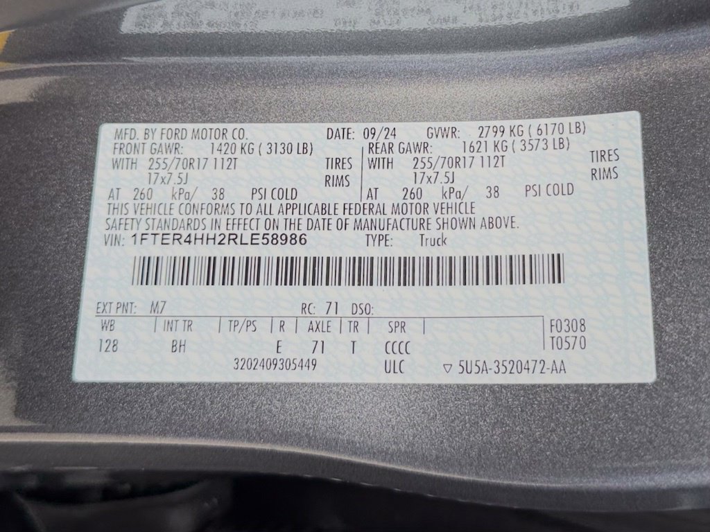 Certified 2024 Ford Ranger XLT AWD/4WD image 30