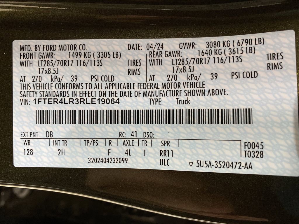 Certified 2024 Ford Ranger Raptor image 57