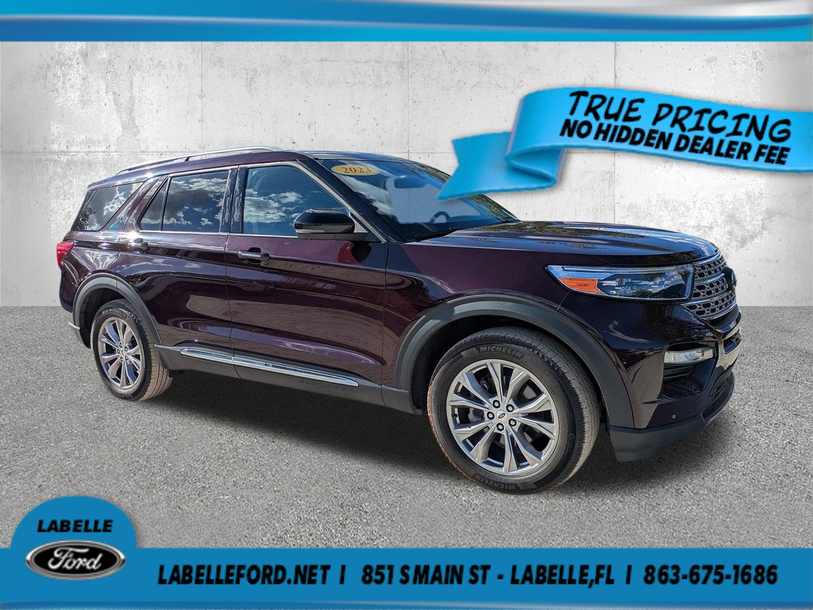 Certified 2023 Ford Explorer Limited w/ Limited Technology Package
