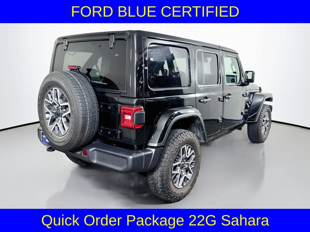 Used 2025 Jeep Wrangler Unlimited Sahara AWD/4WD image 7