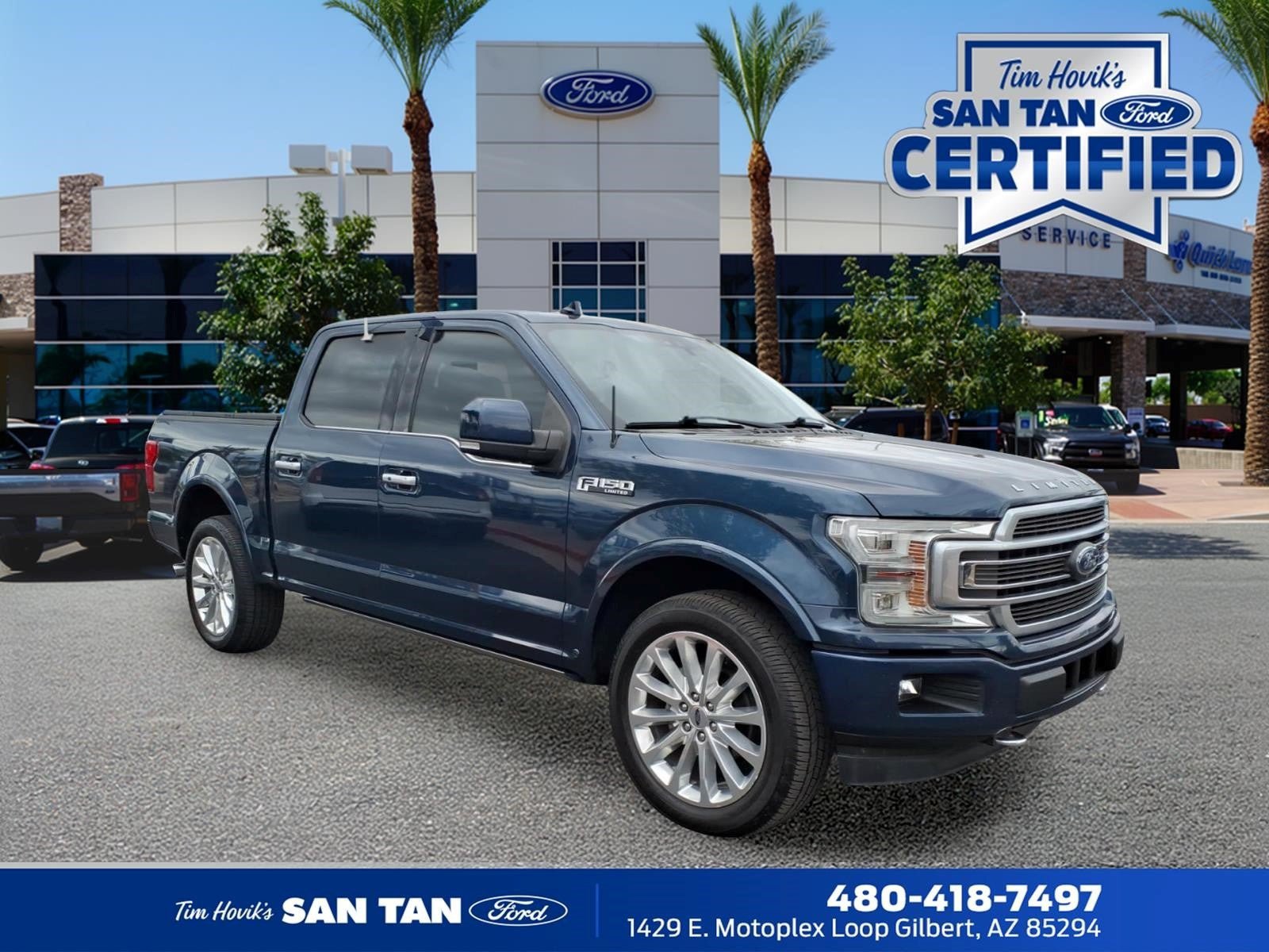 Certified 2018 Ford F150 Limited w/ Trailer Tow Package