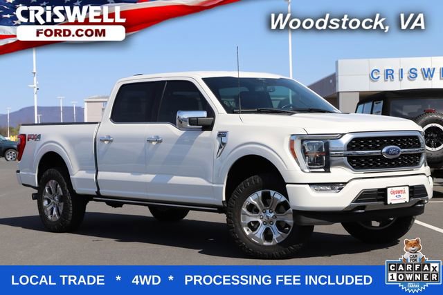 Certified 2021 Ford F150 Platinum w/ FX4 Off-Road Package AWD/4WD image 1