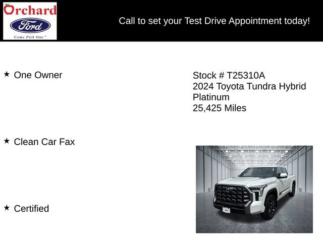 Used 2024 Toyota Tundra Platinum AWD/4WD image 7