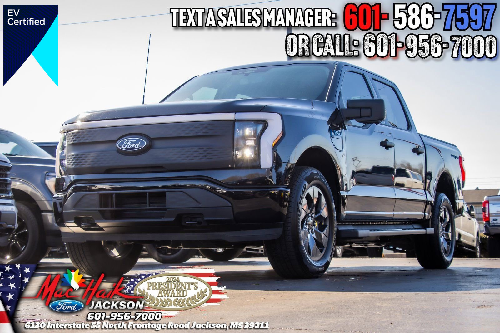 Certified 2024 Ford F150 Lightning XLT image 1