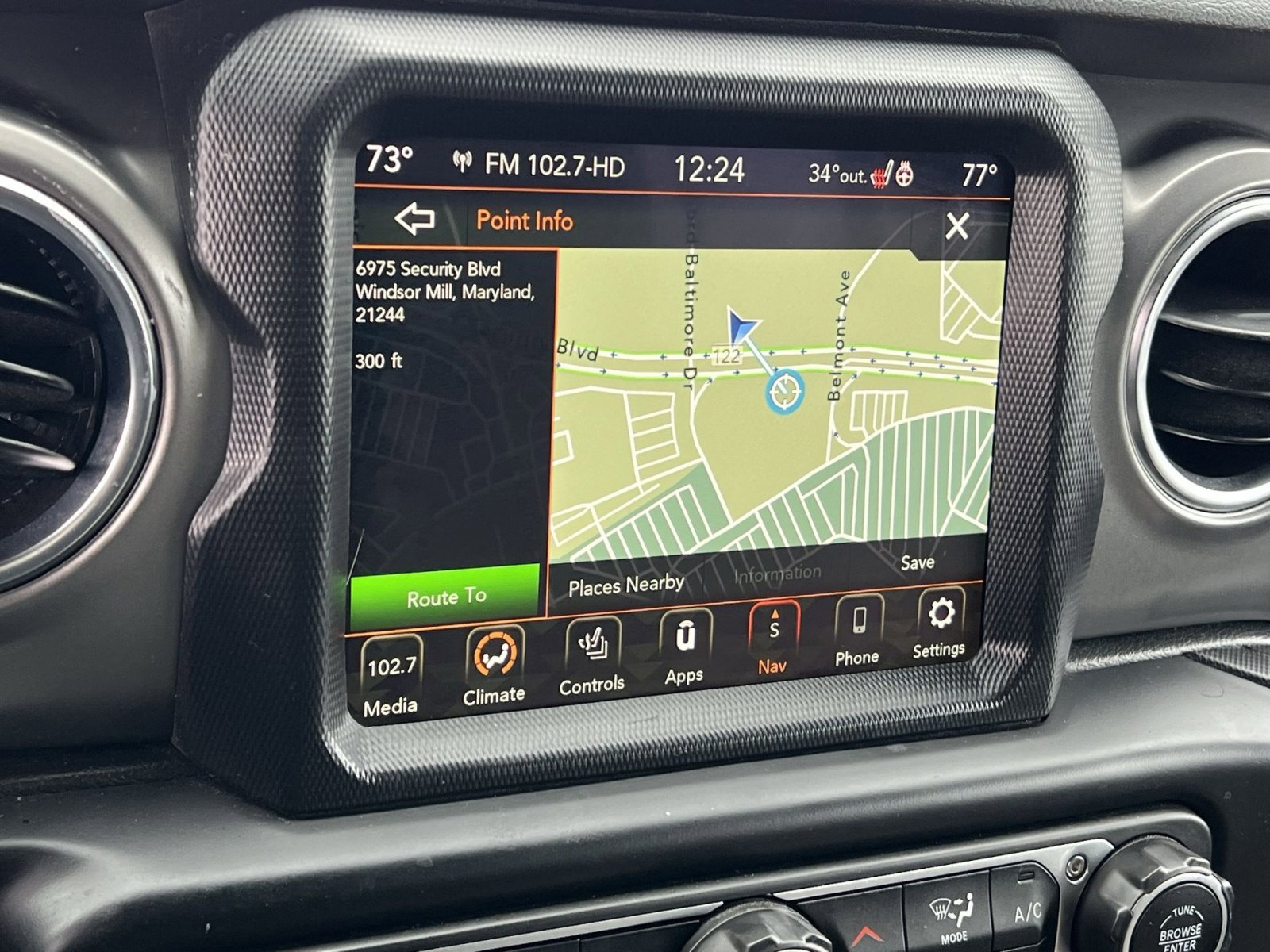 Used 2023 Jeep Wrangler Unlimited Rubicon 4xe w/ Cold Weather Group image 19