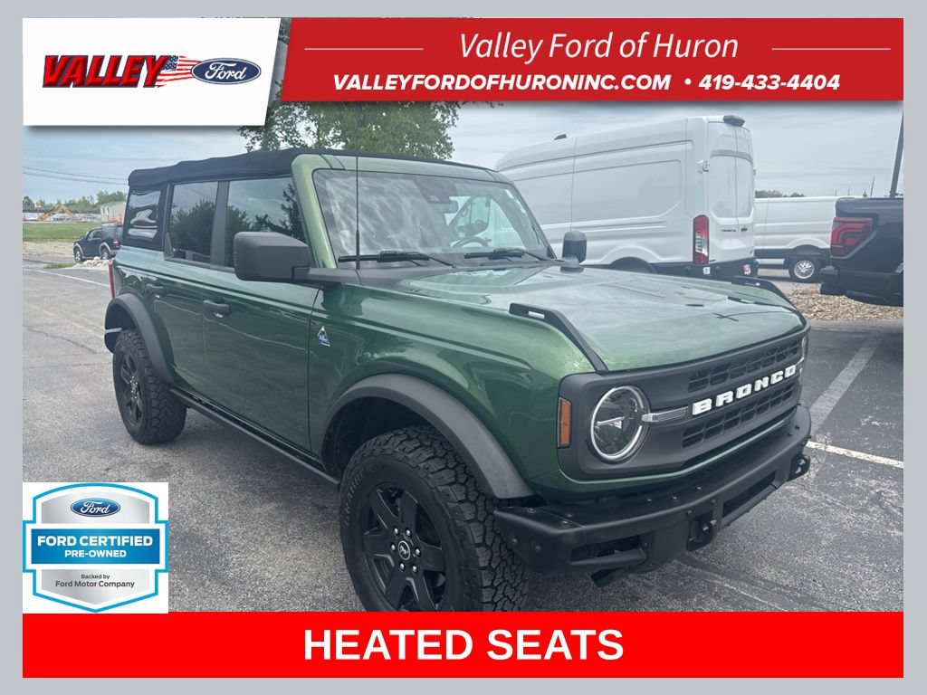 Certified 2022 Ford Bronco Black Diamond