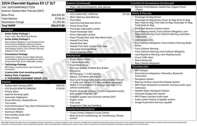 Used 2024 Chevrolet Equinox EV LT FWD image 36