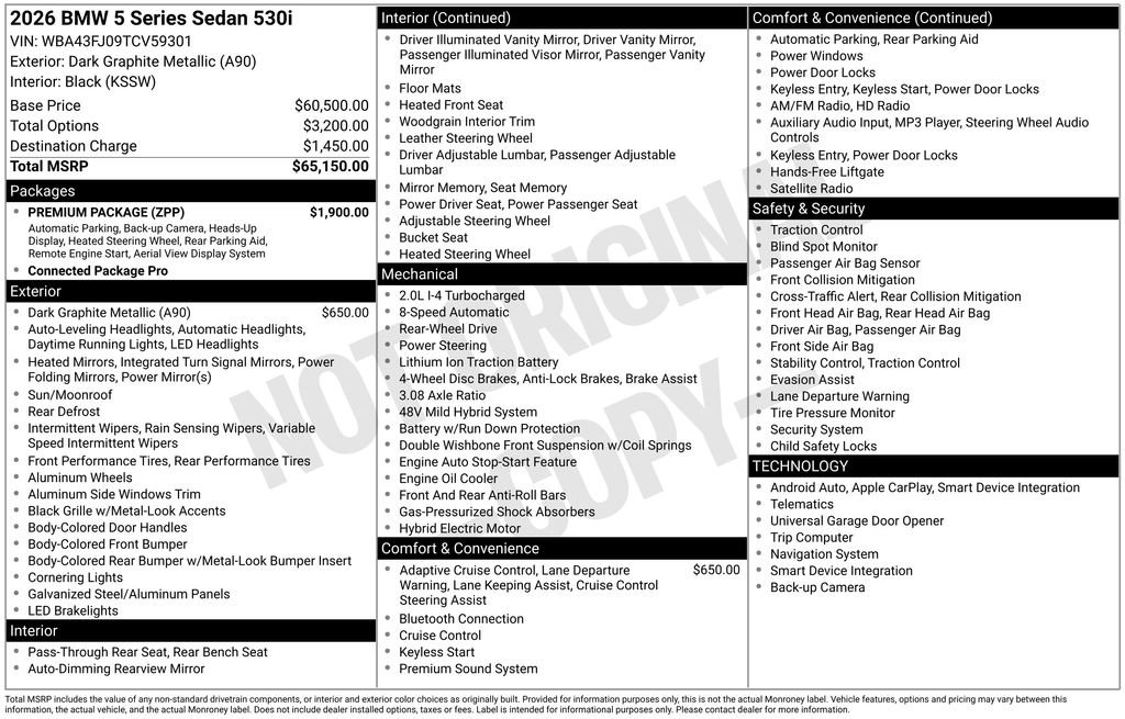 Used 2026 BMW 530i image 6