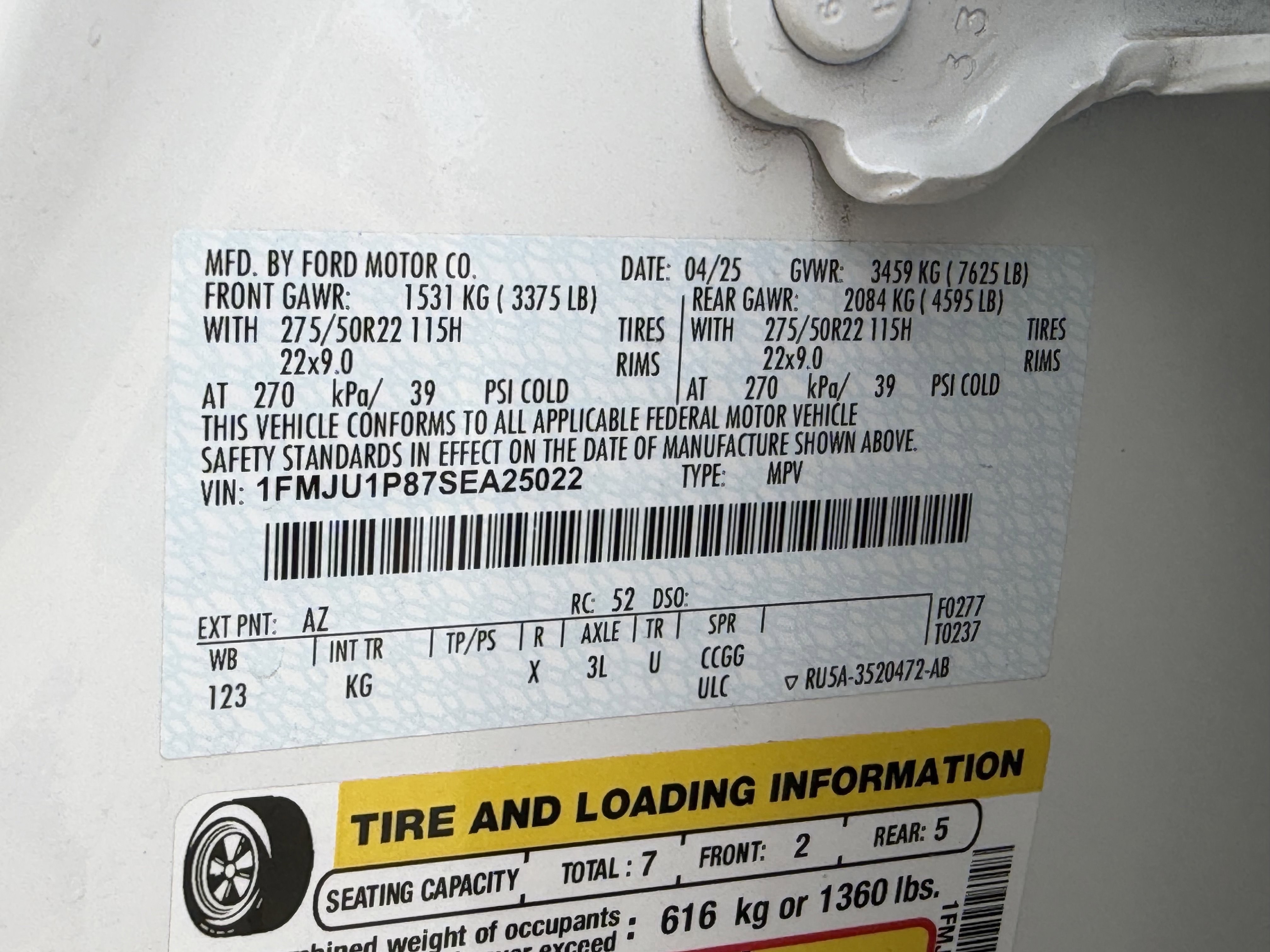 Certified 2025 Ford Expedition King Ranch AWD/4WD image 34