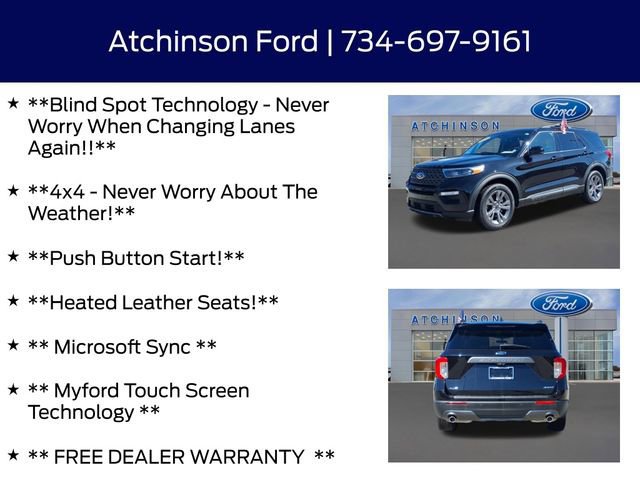 Certified 2024 Ford Explorer XLT w/ Equipment Group 202A image 11