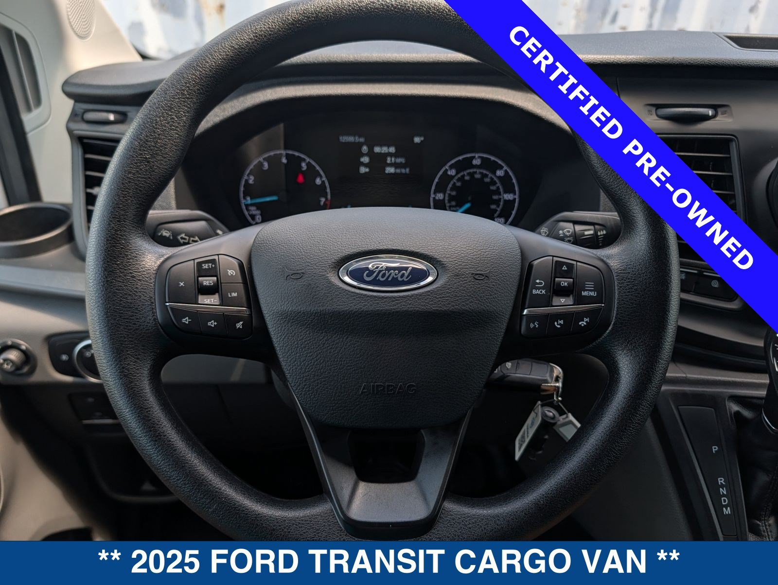 Certified 2025 Ford Transit 250 Low Roof w/ Exterior Upgrade Package RWD image 25